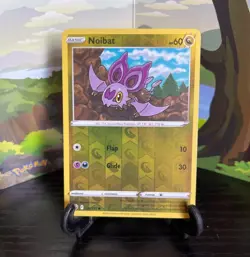Noibat 132/195 - Silver Tempest - Reverse Holo - Common - Pokemon Card - NM - Image 1