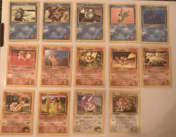 Lot of 14 Gym Heroes Set Pokemon Cards - Image 1