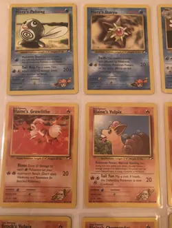 Lot of 14 Gym Heroes Set Pokemon Cards - Image 3