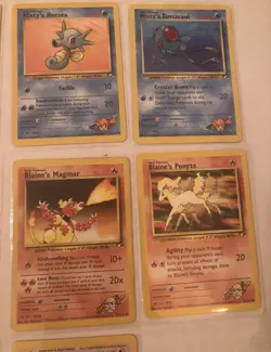 Lot of 14 Gym Heroes Set Pokemon Cards - Image 5