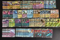 Pokemon Bulk Lot 100 ex RR Double Rare Japanese Card TCG zekrom Reshiram #3 SQ - Image 1
