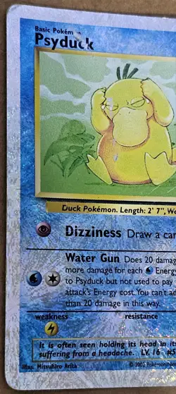 Psyduck Legendary Collection Reverse HOLO Pokemon Card 2002 88/110 - Image 3