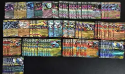 Pokemon Bulk Lot 100 ex RR Double Rare Japanese Card TCG MEGA M2 Charizard #4 SQ - Image 1
