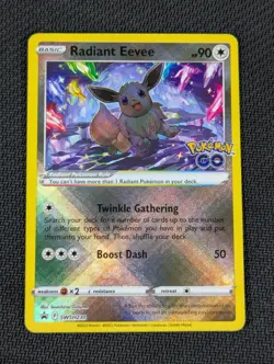 Radiant Evee Pokemon Sword & Shield Promo Cards SWSH230 - Image 1