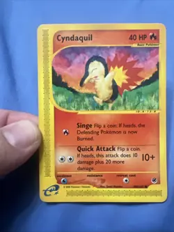 Pokemon Card - Cyndaquil Expedition 104/165 Non Holo - Image 1