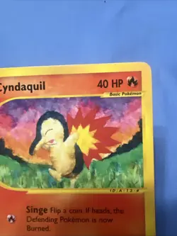Pokemon Card - Cyndaquil Expedition 104/165 Non Holo - Image 3