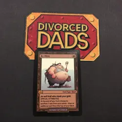 Divorced Dads Court of Chaos - Ex Wife - Discontinued card - Image 1