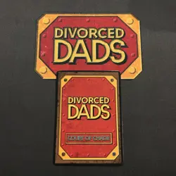 Divorced Dads Court of Chaos - Man Cave - Discontinued card - Image 2