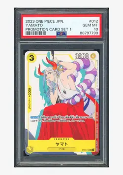 One Piece PSA 10 Yamato C Promo 2023 ST09-012 Promotion Card Set 1 Japanese - Image 1