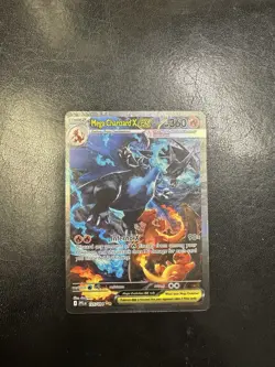Mega Charizard X ex 125/094 Phantasmal Flames Pokemon Card (From Prerelease) - Image 1