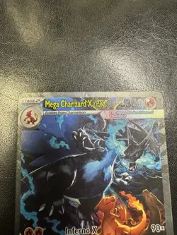 Mega Charizard X ex 125/094 Phantasmal Flames Pokemon Card (From Prerelease) - Image 2