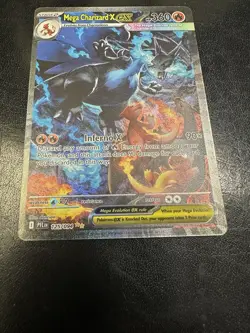 Mega Charizard X ex 125/094 Phantasmal Flames Pokemon Card (From Prerelease) - Image 3