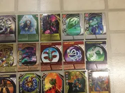 Bakugan Battle Brawlers Gaming Cards - Lot of 37 Used Magnetic & Non-Mag Cards - Image 3
