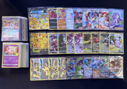 Lot of 150 Pokemon Cards V/VMAX/EX/Full Art/GX/Trainer/Holos Modern Collection - Image 1