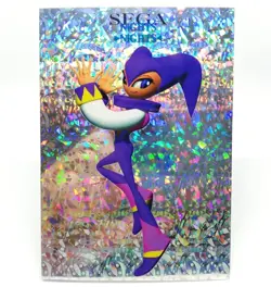 32 NIGHTS Sonic the Hedgehog SEGA Saturn Card SEGA FREAKS Game trading JAPAN - Image 1