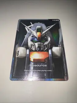 GUNDAM TCG CARD GAME GD01 / R-007 C+ DUEL GUNDAM - RESOURCE - FOIL - Image 4