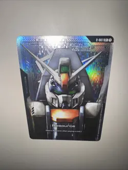 GUNDAM TCG CARD GAME GD01 / R-007 C+ DUEL GUNDAM - RESOURCE - FOIL - Image 5
