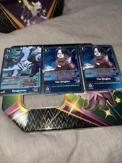 Digimon Card Game Yao Qinglan BT22-086 R Cyber Eden x2 + Bonus - Image 1