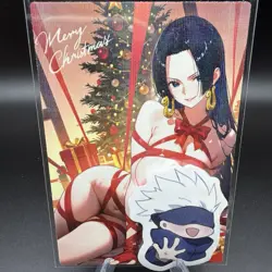 Boa Hancock One Piece Anime Waifu Card Doujin ACG Goddess Holo - Image 2