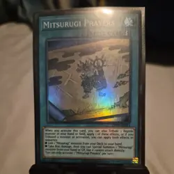 Mitsurugi Prayers OP29-EN011 Super Rare Yu-Gi-Oh Card OTS Tournament Pack 29 - Image 1