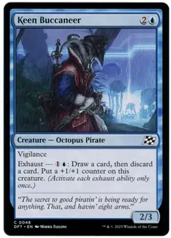 Keen Buccaneer - 0048 - Aetherdrift - MTG - NM/M - Image 1