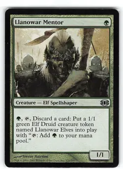 Llanowar Mentor *Uncommon* Magic MtG x1 Future Sight MP - Image 1