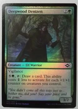 Deepwood Denizen *FOIL Common* Magic MtG x1 Modern Horizons 2 - Image 1