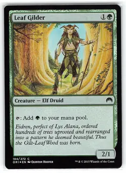 Leaf Gilder *FOIL Common* Magic MtG x1 Origins MP - Image 1