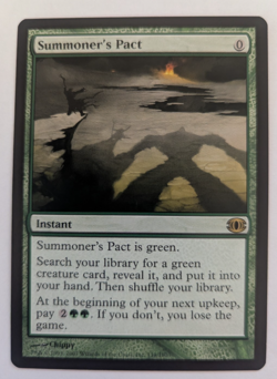 Magic Mtg Future Sight Summoner's Pact near mint - Image 1