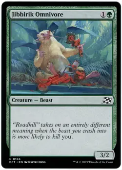 Jibbirik Omnivore - 0166 - Aetherdrift - MTG - NM/M - Image 1