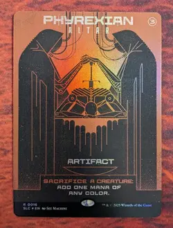Phyrexian Altar 0016 Near Mint NM FOIL SLC Secret Lair Encyclopedia Magic MTG - Image 1