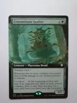 MTG Contaminant Grafter (ONC) Phyrexia: All Will Be One Extended Regular Rare 55 - Image 1