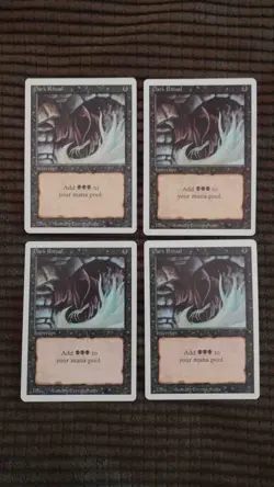 Magic: the Gathering / MtG Dark Ritual x4 Revised - Image 1