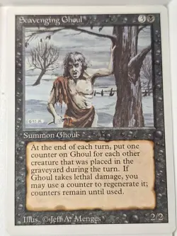 Scavenging Ghoul - Revised Edition Core Set - Magic the Gathering MTG Nice! - Image 1