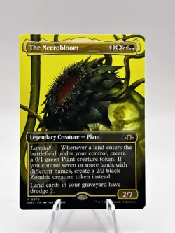 The Necrobloom 0378 Borderless Modern Horizons 3 MH3 MTG NM - Image 1