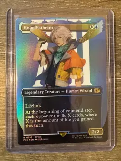 Magic The Gathering Final Fantasy Borderless Foil Hope Estheim #0396 - Image 1