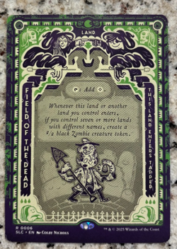MTG Secret Lair Encyclopedia of Magic the Gathering Field of the Dead RARE (a) - Image 1