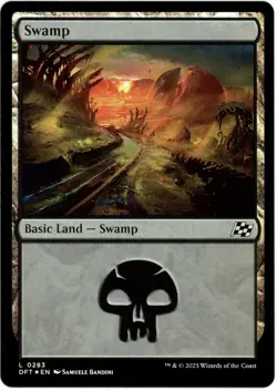 Swamp (0283) Foil - Aetherdrift - MTG - NM/M - Image 1