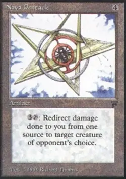 1 x Nova Pentacle - Legends - Heavy Play - MTG - Image 1