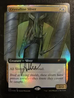 Crystalline Sliver Foil Artist Proof Signed Secret Lair Drop SLD MTG - Image 1