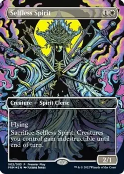 1x Selfless Spirit - Foil Light Play MTG Magic - Kid Icarus - - Image 1