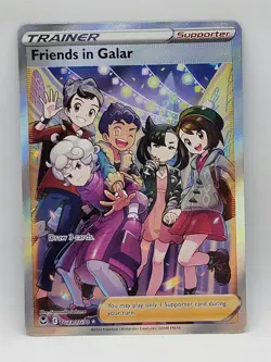 Pokemon Silver Tempest Trainer Gallery TG23/TG30 - Friends in Galar - Image 1