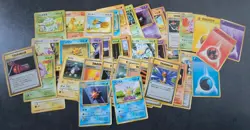 Vintage Old Back Japanese Pokemon Lot Base Set Wotc Wizard Old Vintage - Image 1