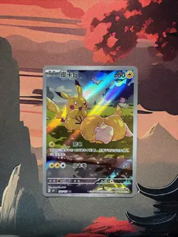 Pokemon TCG S-Chinese Pikachu Psyduck 171/151 AR Full Art 151C Hope Exclusive - Image 1