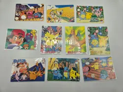 Lot of 10 Pokemon Vintage Pocket Monsters Vending HOLO Prism Sticker - Image 2