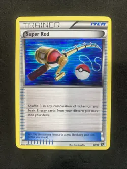 Super Rod 20/20 Dragon Vault Holo 2012 Pokemon - Image 1