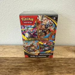 Pokemon TCG MEGA EVOLUTION Booster Bundle 6 Booster Packs Pokemon Sealed NEW 🔥 - Image 1