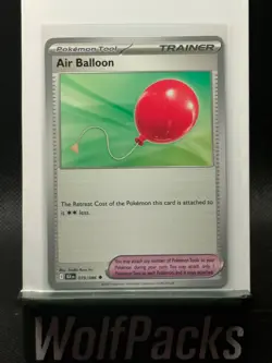 2025 Pokemon TCG Black Bolt - Trainer Air Balloon Uncommon #079 - Image 1