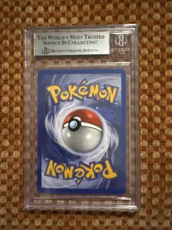 2000 POKEMON GYM CHALLENGE HOLO #5 GIOVANNI'S GYARADOS BGS 8 LOW POP - Image 2