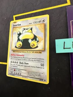 Pokemon TCG Snorlax XY179 Black Star Promo Holo💎LP💎 - Image 3